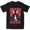 Винтажная футболка Новинка Fran Bow 100% Хлопок Футболки Играющий Геймер Хип-хоп Футболка для Унисекс Эстетичный Топ с Короткой Рукавой Футболки