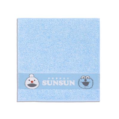 КУКЛА САНСАН Сансан Ноннон Полотенце 25 x 25 см (Кукла Sunsun) Платок, Синий, 79-0040080, Прибл.