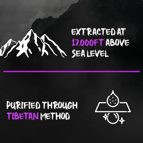 МОЙ ПАХАДИ ДУКАН (МПД) 100% чистое ладакхское мумие 20 г | Настоящее гималайское мумие для повышения выносливости и силы | Протестировано в лаборатории, Смола