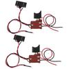 2pcs Saw Switch Speed Control Switch Stepless Speed Regulation Trigger Switch with Light