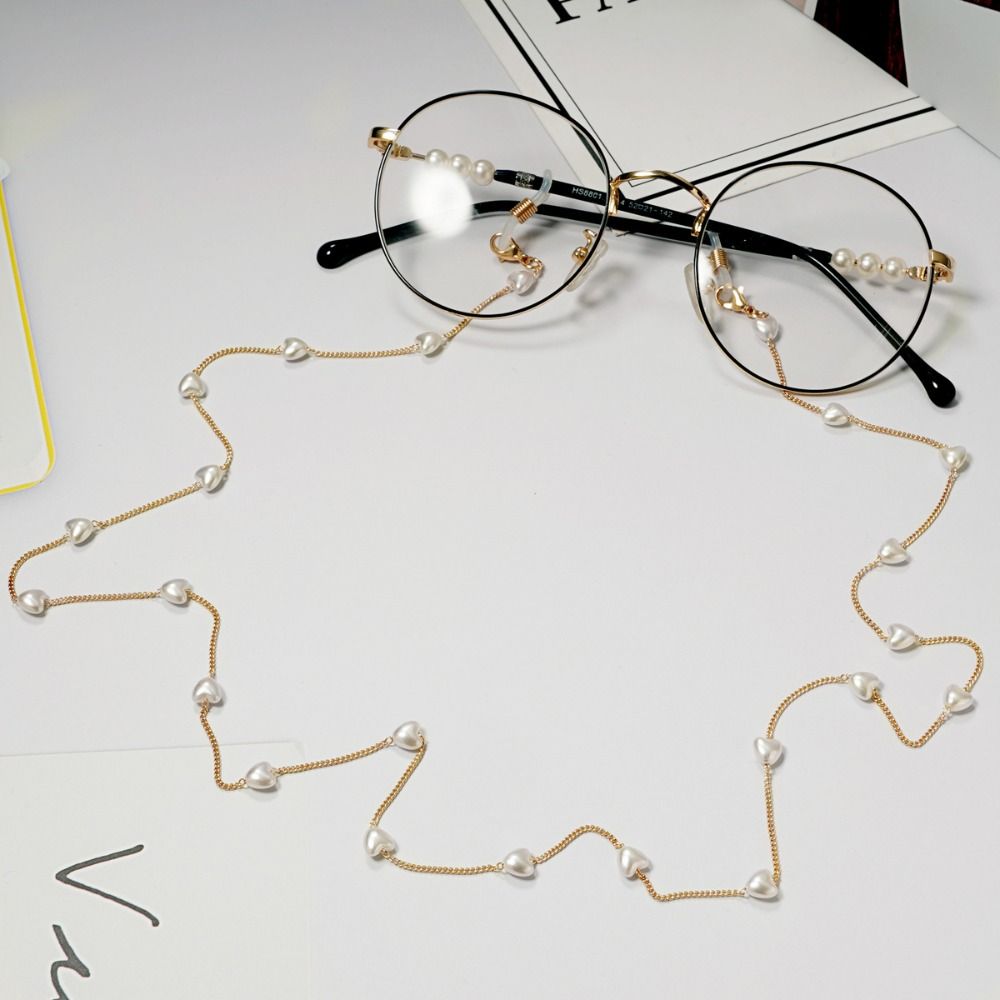 Beads Eyeglass Holder Necklace Anti-Lost Sunglasses Chains Sunglasses Decoration