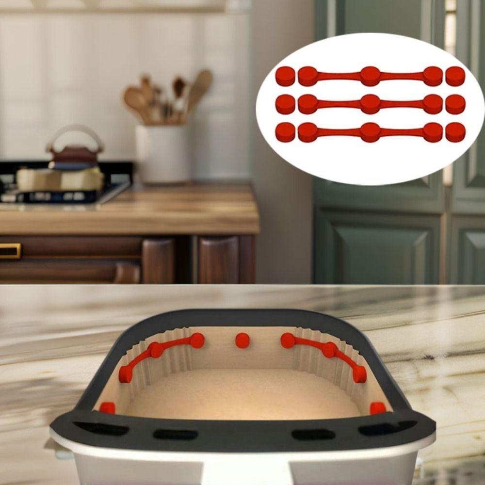 Многоразовая пряжка для фритюрницы, не царапающая фритюрницу, устройство для фиксации бумаги для выпечки, жареная курица