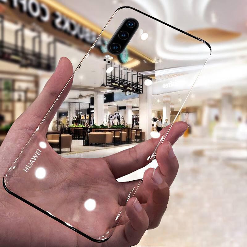 Huawei P30 Phone Case, Ultra-Thin Fully Transparent Borderless Hard, Shockproof Simple Luxury Designn, High Transparency Heat Dissipatio