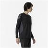 Mizuno 32MAA630 Long Sleeve Training Size M MC-LINE T-Shirt, Moisture-Wicking, Quick-Drying, Black,