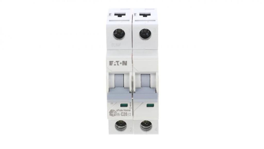 Circuit breaker 2P C 20A 6kA AC xPole Home HN-C20/2 194872