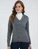 Women's V Neck Full Sleeves Cardigan