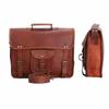 Vintage Expert Leather Messenger Bag Satchel Leather Men's Briefcase Laptop