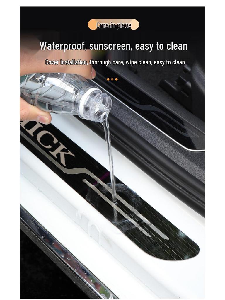 Пороги дверей Buick: Приветственная педаль для Regal, Excelle, LaCrosse, Verano, Encore, Envision