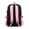 Japan cartoon comics Demon Slayer Large Capacity Backpack for Teenagers and Students USB Interface Laptop Bag 0007 KTB