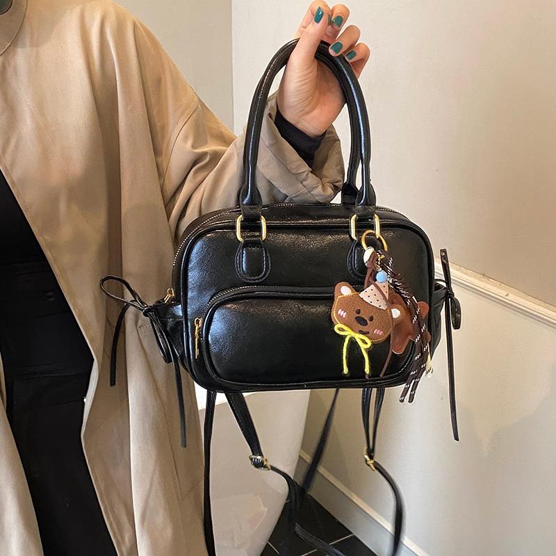 Премиальный рюкзак из жирной кожи в стиле ретро для женщин, новая мода 2025, универсальная сумка для работы, многоцелевая сумка