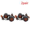 Motorcycle Metal Turn Signal DRL Retro Bullet Black Grid Brake Light For Cafe Racer Bobber Chopper For Harley Sportster Yamaha