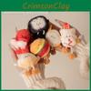 Plush Gourmet Toy Backpack Pendant Keychain Soft Filled Doll Child Festival Gift