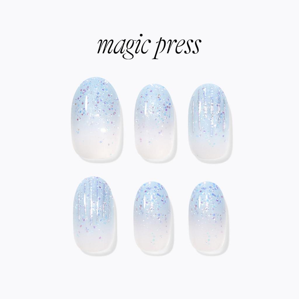 Magic Press Glory Blue (Длинный овал)