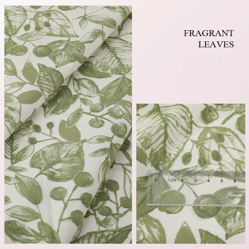 Ткань с цветочным принтом Высококачественная хлопковая ткань Дышащая Мягкая для одежды Шитья Платья Постельное белье Простыни Шторы Материал