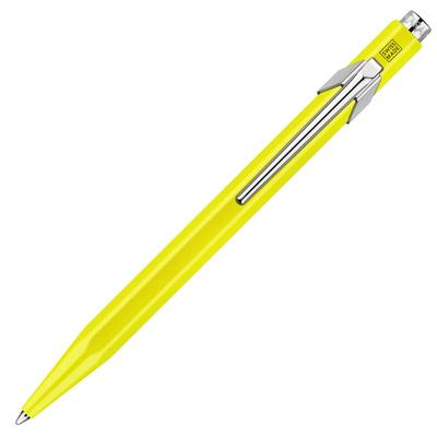 Ручка-шариковая Caran d'Ache 849 Collection Pop Line, флуоресцентная, NF, официально импортированная, желтая, 0849-970
