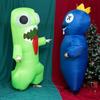 Сад Банбана Костюм Косплей Хэллоуин Карнавал Надувной Талисман Синий Зеленый Монстр
