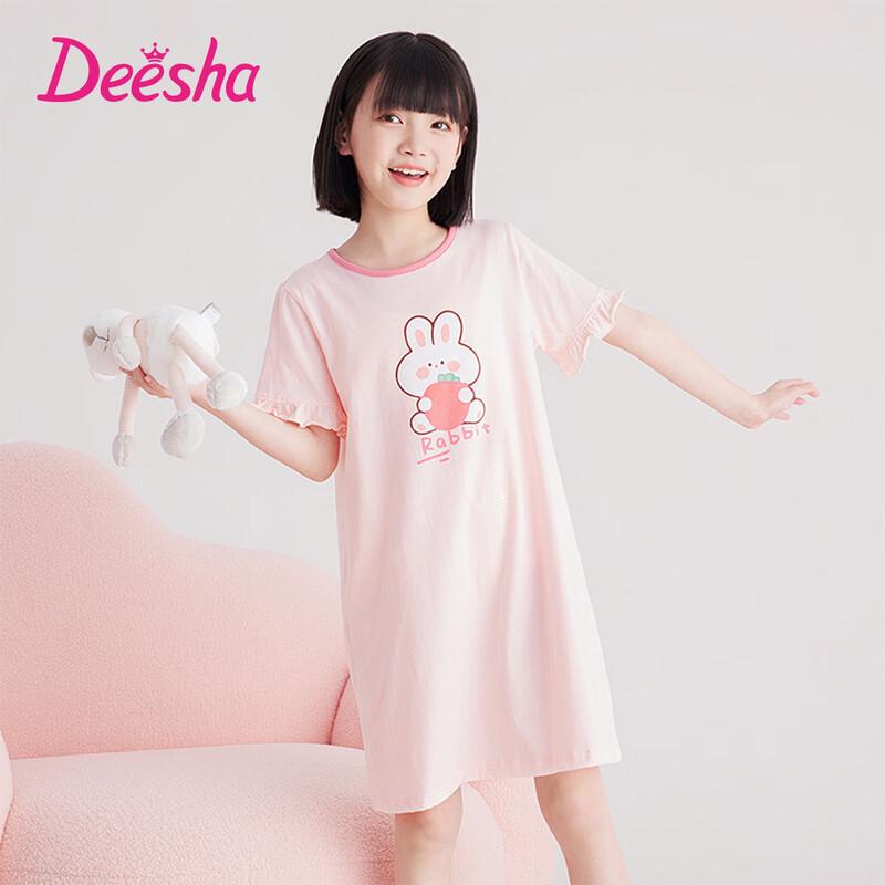 Хлопковое летнее платье-пижама для девочек DEESHA
