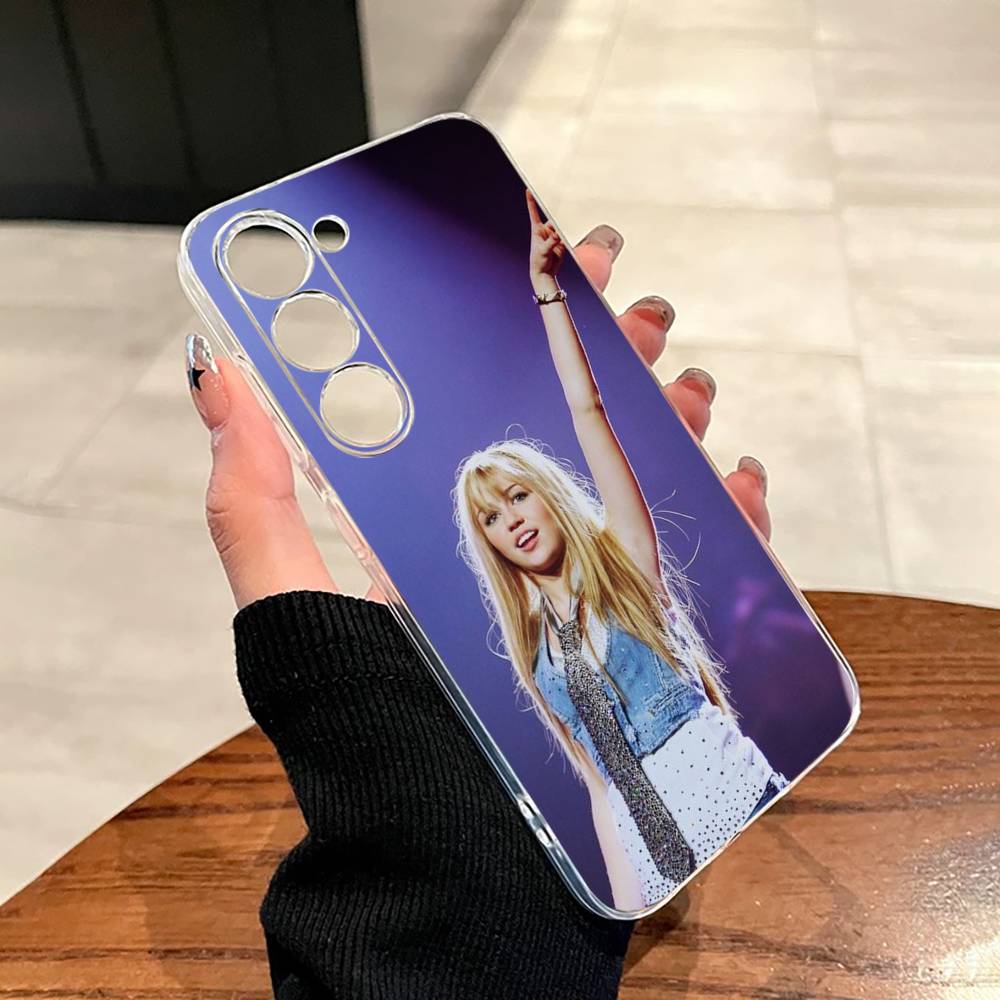 H-Hannah Montana Чехол для телефона Samsung A10, 12, 20, 21S, 30, 31, 40, 50, 51, 52, 70, 71 Прозрачный чехол