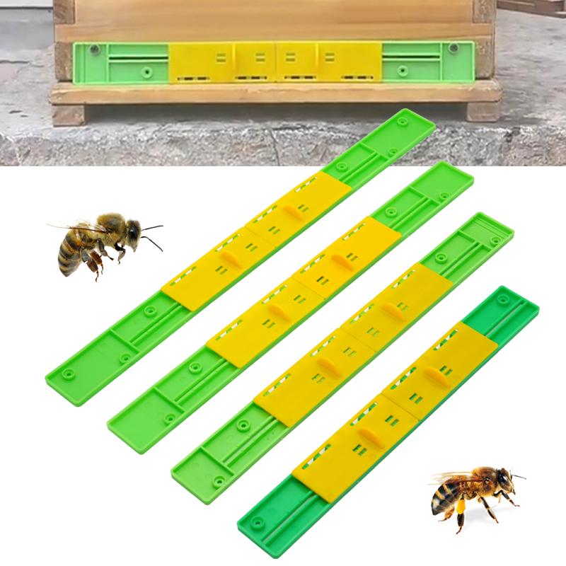 10PC Beekeeping Plastic Beehive Bee Box Door Anti-escape Hive Gate Sheet Nest Spacer Equipment Beekeeper Professional Tools