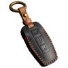 Оригинальный кожаный чехол Kinotaka для смарт-ключа Mitsubishi New Outlander PHEV, 2022 gn0w Брелок (черный)