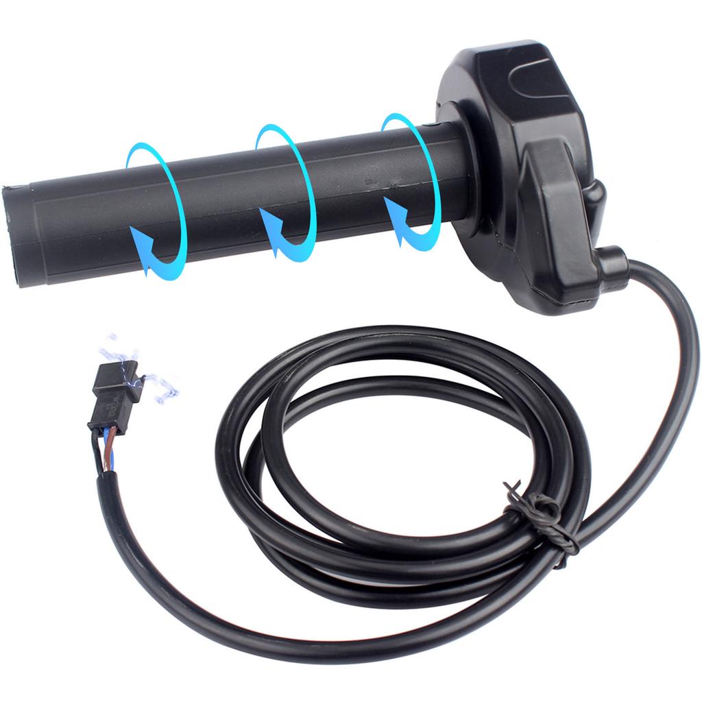 Electric Bike Throttle Handlebar for Surron Smooth Acceleration Control Ebike Throttle Grip Cable Kit for Ridstar Q20