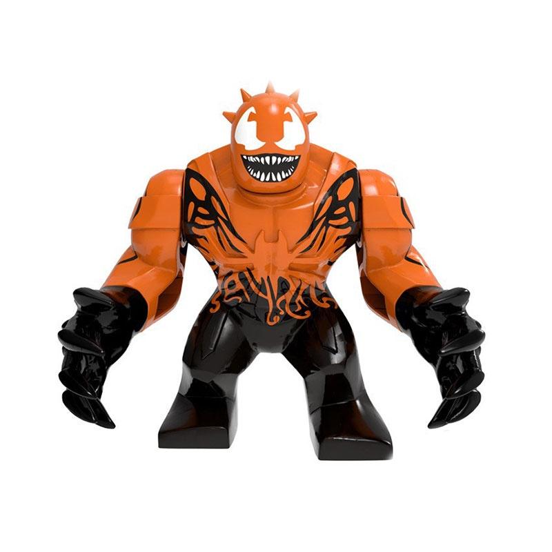 Фигурки-конструкторы героев Marvel Игрушка Детский подарок Высота 7 см Пластиковый материал Серия Мстители