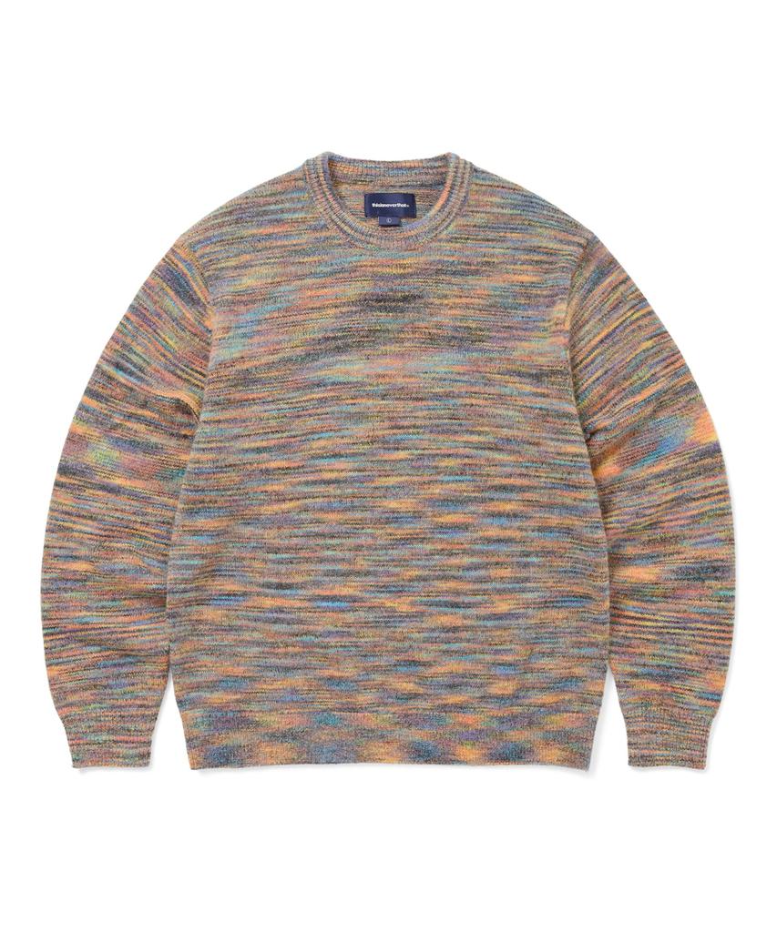 THISISNEVERTHAT Static Knit Sweater Rainbow