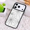 Spider Web Head Mask Shockproof Phone Case for iPhone 17 Air 16e 15 11 12 14 13 Pro Max Cover Coque