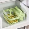 Форма для кубиков льда 2-в-1 с крышкой, легко выдавливаемая форма для мороженого DIY, герметичный контейнер для морозильной камеры для летних напитков