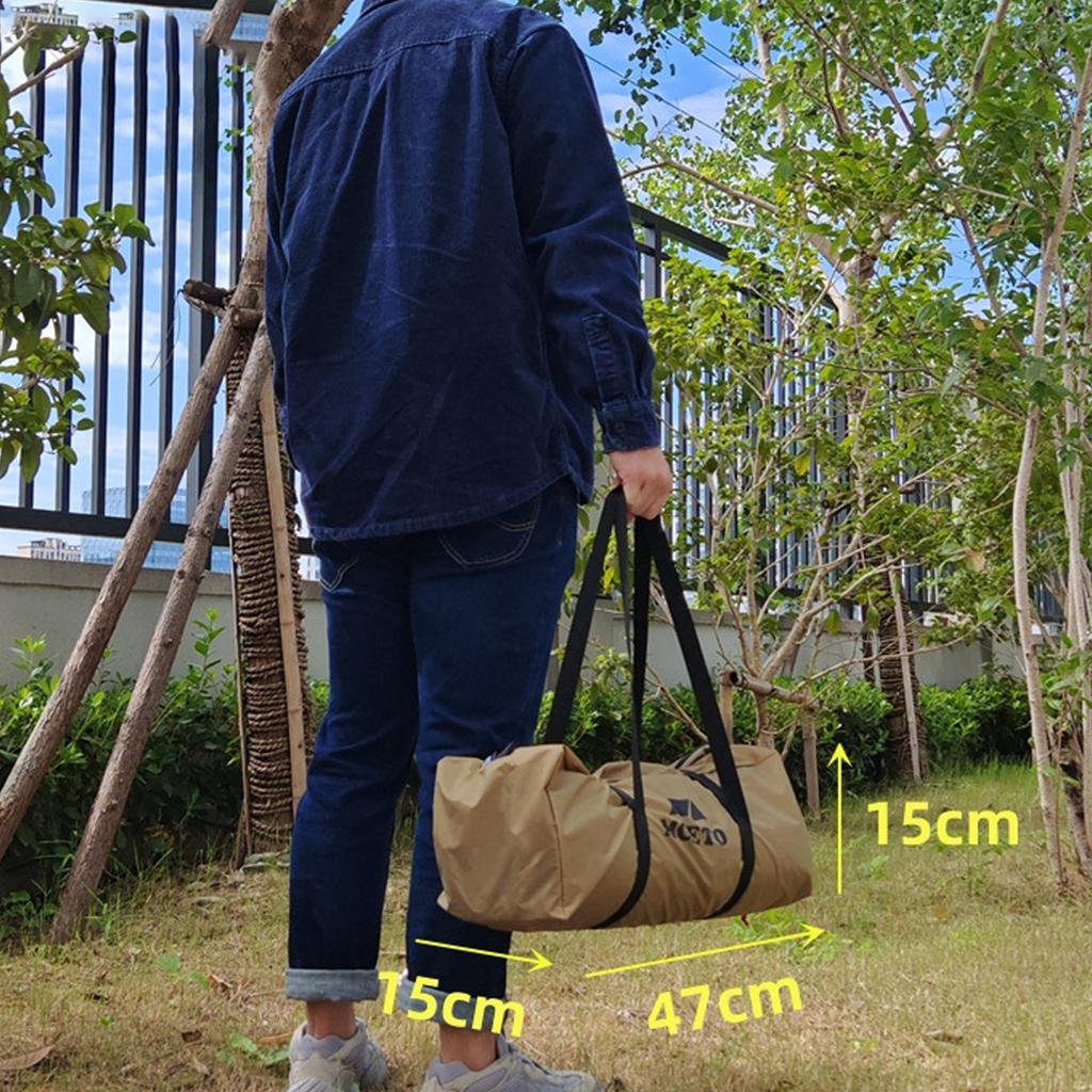 2-4 People Tipi Hot Tent with Stove Jack Camping Pyramid Teepee Tent for Camping Backpacking