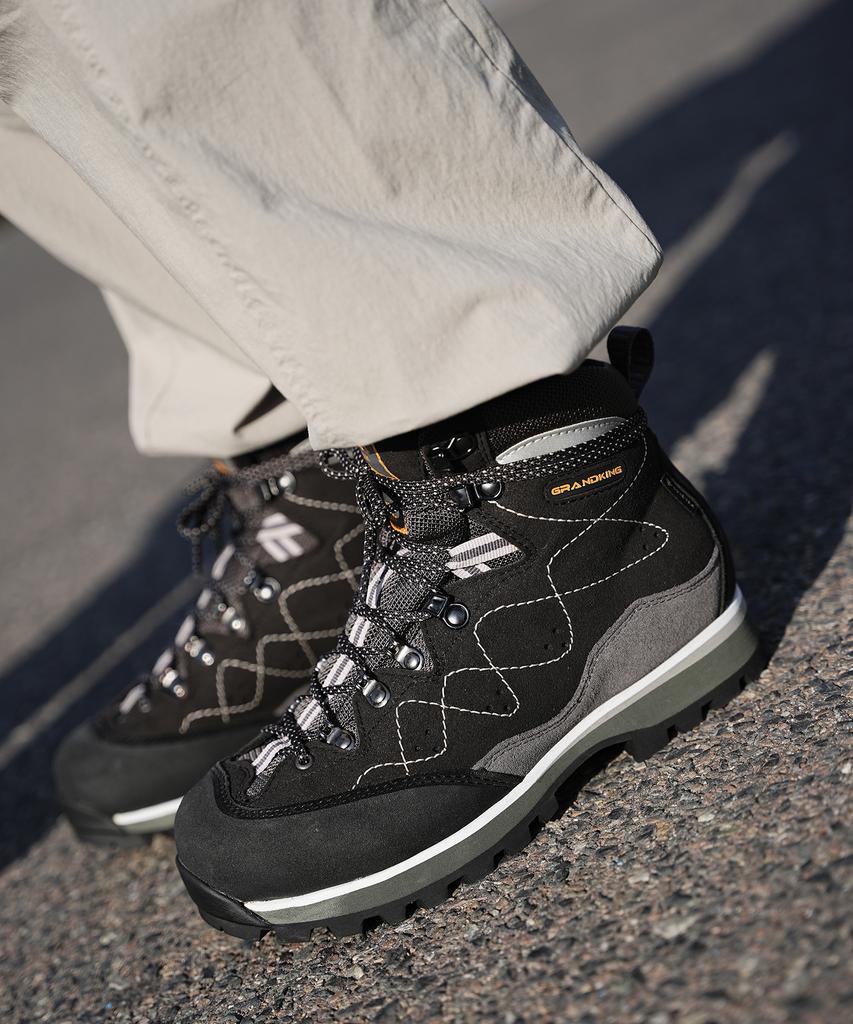 Caravan Gk83-02 Grand King Gore-Tex Multi Trekking Shoes (Charcoal Gray)