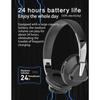 Bluetooth-наушники, беспроводные наушники с шумоподавлением, гарнитура H3 Pro Max с микрофоном, 20 часов воспроизведения музыки, игр, складная, поддержка TF