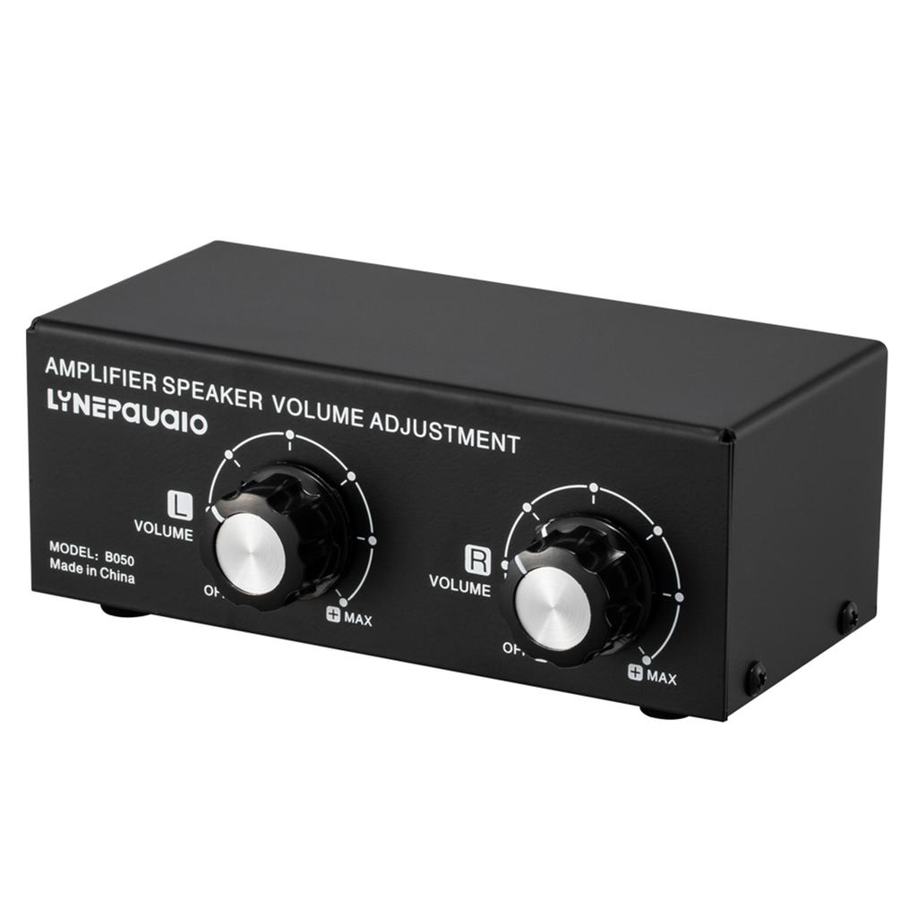 150W 14AWG Desktop Passive Speaker Volume Control Box Amplifier Speaker Volume Adjustment with