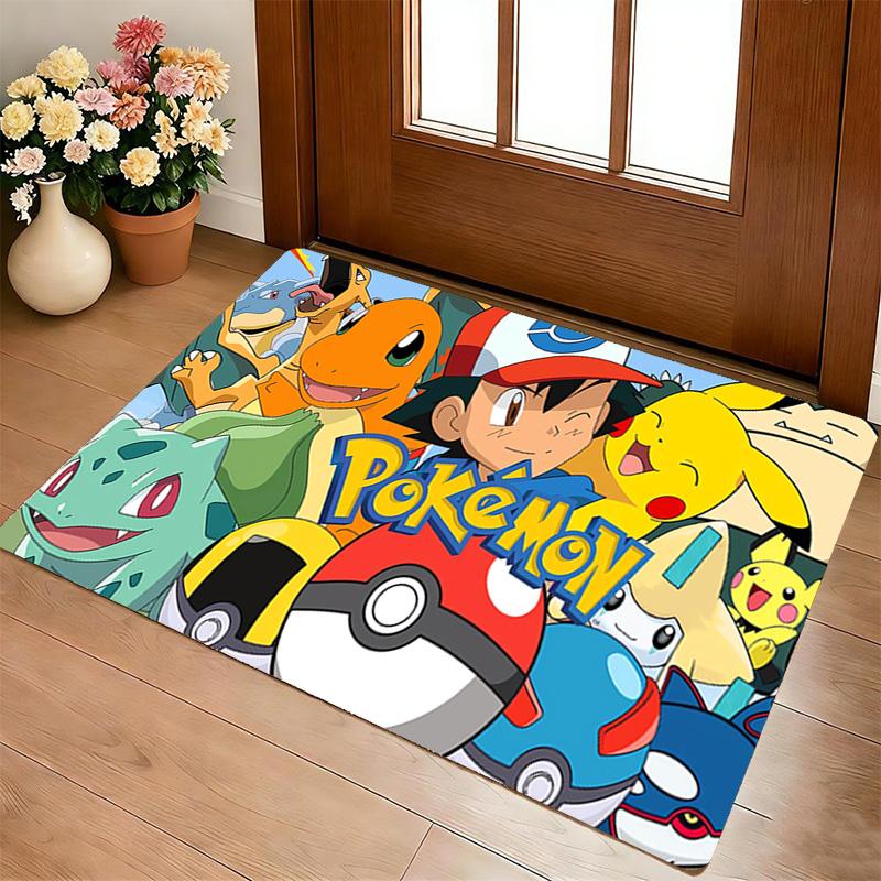 Pokemon Go Living Room Nonslip Area Rug Soft Carpet For Bedroom Game Playroom Sofa Office Home Decor Doormat Christmas Gift C926846