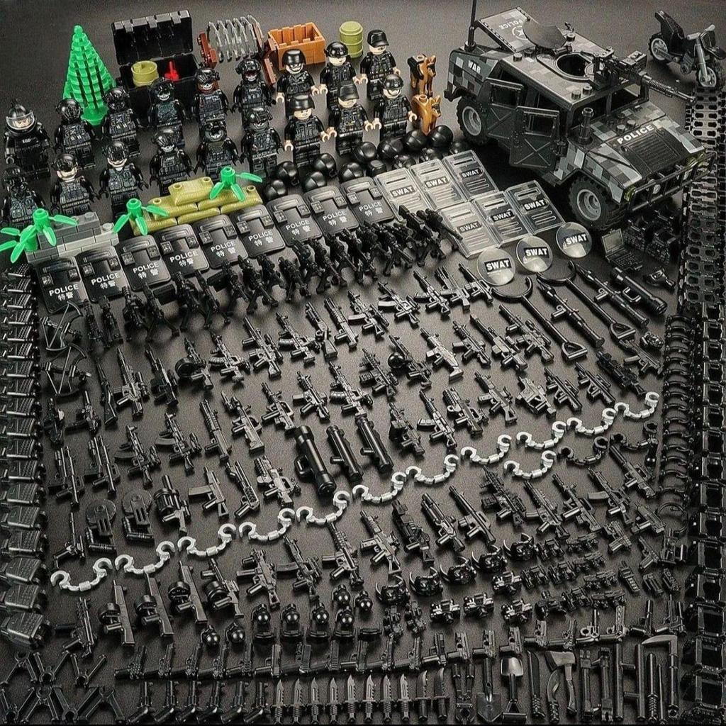 Ночной спецназ SWAT Jeep Combination Toy Boy Gift