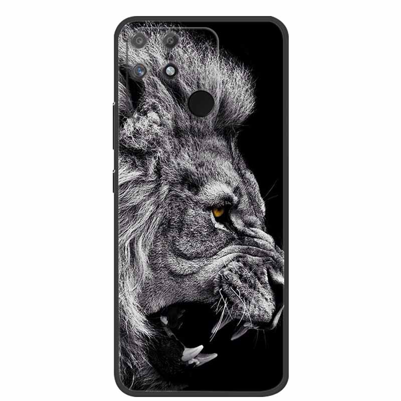 For Redmi 10C Case Redmi10C Black Soft Silicone Phone Case For Xiaomi Redmi 10C Back Cover Case Redmi 10 C Power Funda POCO C40