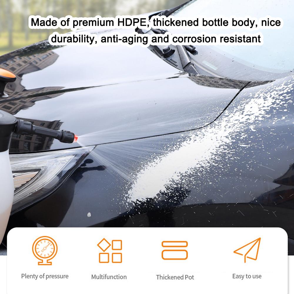 1.5L Foam Sprayer Car Washing Tool Foaming Pump Blaster Household Watering Sprayer for Car Washing