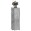 VidaXL Plant Stands 2 Pcs Concrete Grey Engineered Wood, Flower Stand, Plant Pot Stand, Stand of 852936