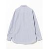 [Магазин Beaming life от BEAMS] Рубашка с длинным рукавом полиэстер поплин обычная рубашка с обычным воротником 25SS мужская СИНИЙ_ПОЛОСКА S_92110375147