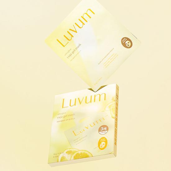 Lovium After Glow Yuzu Gel Mask 3 листа
