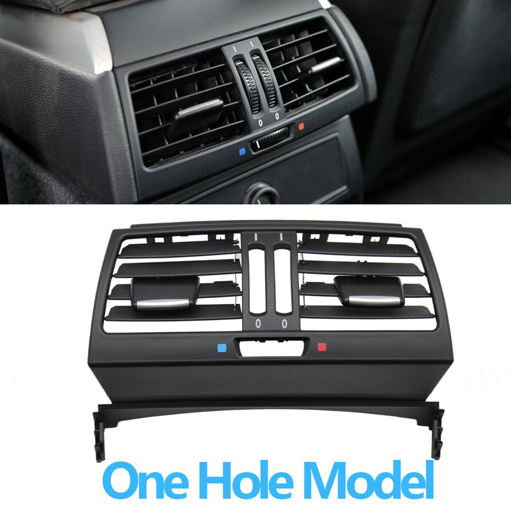 LHD RHD Car Rear Fresh Air Conditioning AC Vent Grille Outlet Cover ForBMW X5 X6 E70 E71 E72