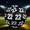 1pc Number Twentytwo Size 5 Soccer Ball Professional Match Training Football Indoor &Outdoor Sports Ball Lightweight Durable c65202