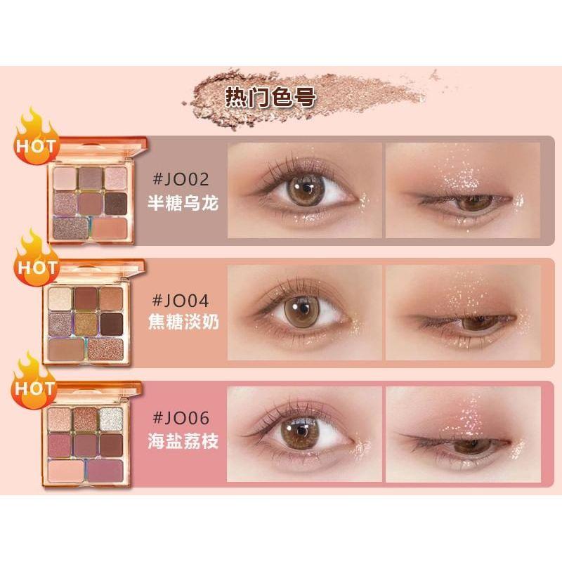 Jelly Bubble - 8 Colors Eyeshadow Palette - J002
