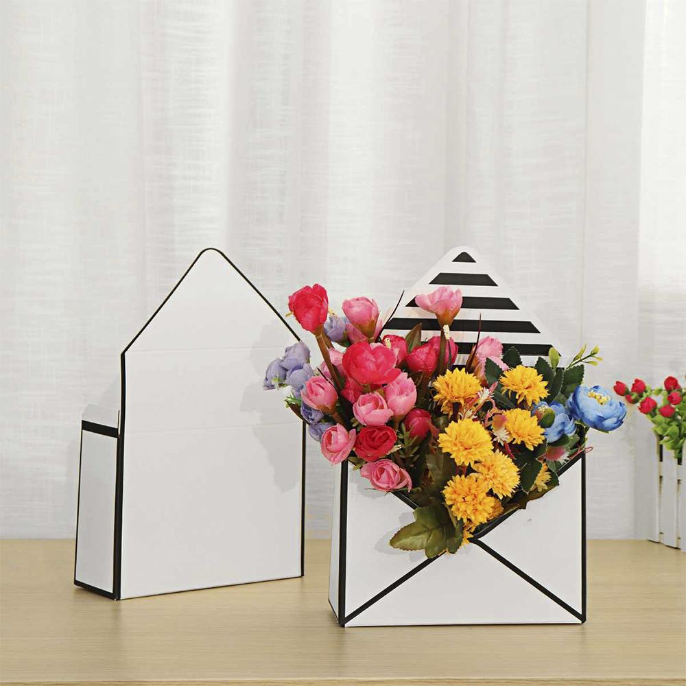 Креативная конвертная складная коробка для хранения букетов флориста с цветами, для вечеринки, Дня святого Валентина, подкладочные конверты, конверт для свадебного приглашения