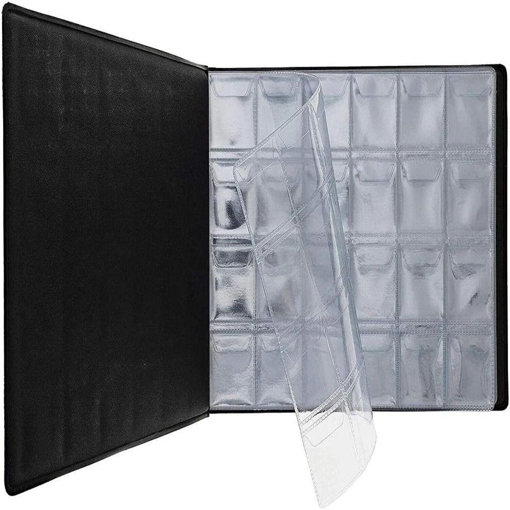 Чехол для хранения коллекции монет на 240 карманов, 10-страничный альбом для сбора монет для коллекционеров