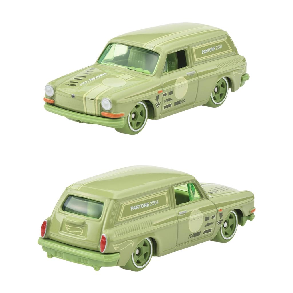 Hot Wheels JKY47-986B PANTONE 10 Car Diecast Set Toyota Tacoma Volkswagen Squareback Defender 90 Ford Bronco Multicolor