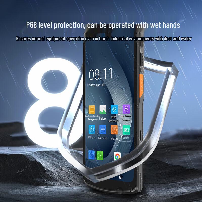 Промышленный КПК UROVO i6080 5G на Android со сканером штрих-кодов