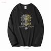The Silmarillion Trees of Valinor Black T shirt Cotton N32599 long or short sleeves vintage Washed homme designer clothes