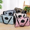 Breathable Cat Carrier Bag Foldable Pet Dog Bags for Outdoor Large Capacity Handbag Colorful Cross-body Cat Bag for Small Dog