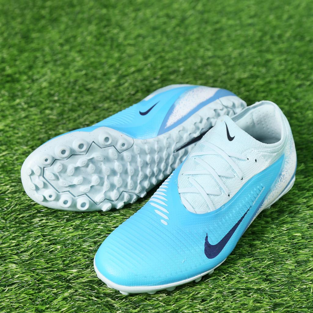 Мужские кроссовки Nike Phantom 6 TF (Газон) Футбольные бутсы Унисекс Синие